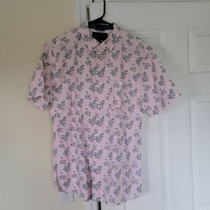 Pink Even Tide button down